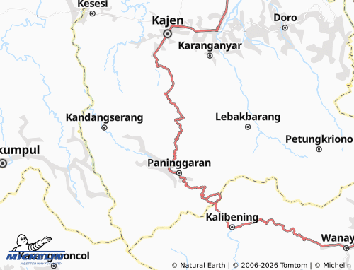 MICHELIN-Landkarte Tenogo - ViaMichelin
