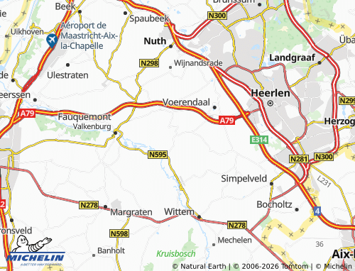Carte MICHELIN Ransdaal - ViaMichelin