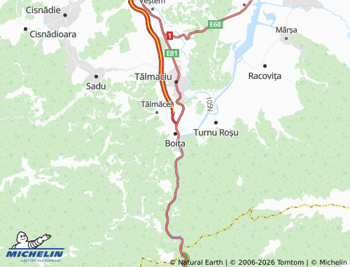 Mappa MICHELIN Boița - ViaMichelin