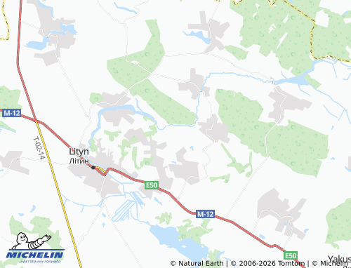 Mappa MICHELIN Vyshenka - ViaMichelin