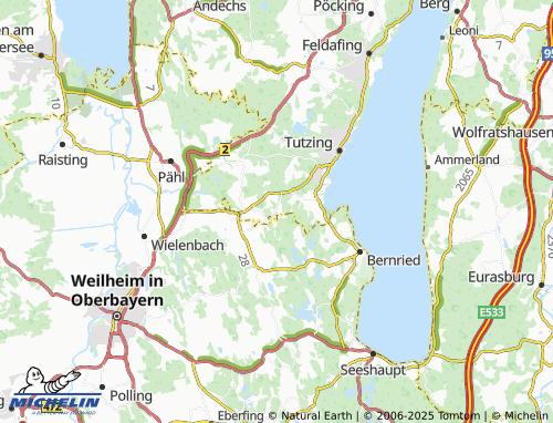 Mappa MICHELIN Kampberg - ViaMichelin