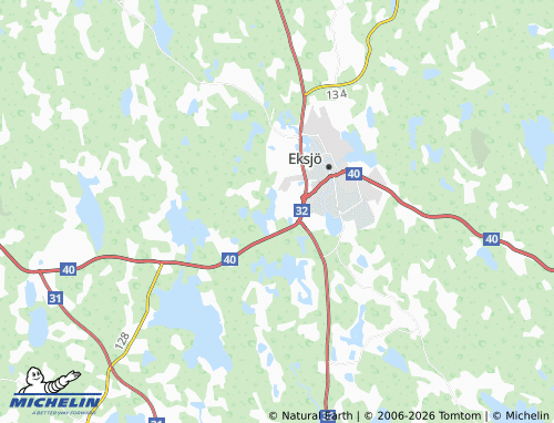 MICHELIN-Landkarte Lyckeberg - ViaMichelin