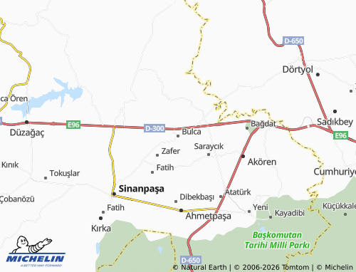 Mappa MICHELIN Bulca - ViaMichelin