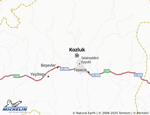 MICHELIN Yeni map - ViaMichelin