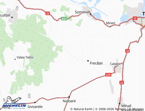 Mappa MICHELIN Poșta - ViaMichelin