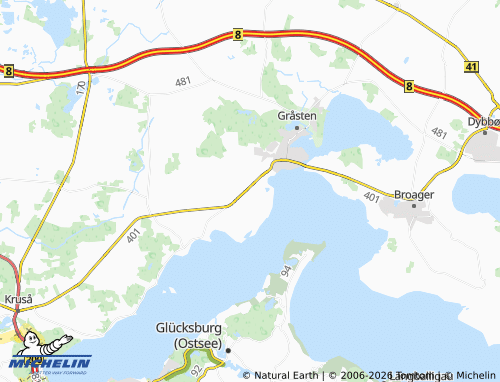 Mappa MICHELIN Rinkenæs - ViaMichelin