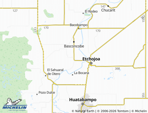 Mapa MICHELIN Sahuaral - ViaMichelin