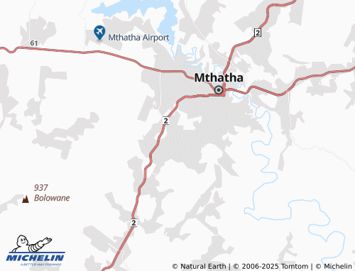 MICHELIN Sidwadwa map - ViaMichelin