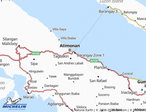 Mappa MICHELIN Barangay Zone 2 - ViaMichelin