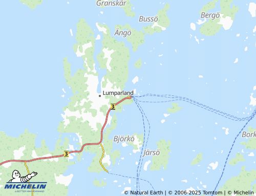 MICHELIN Långnäs map - ViaMichelin