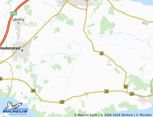 MICHELIN Bråskov map - ViaMichelin