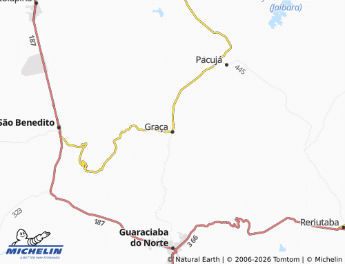Mapa MICHELIN Graça - ViaMichelin