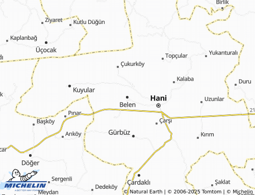 MICHELIN Belen map - ViaMichelin
