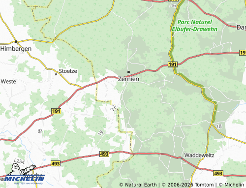 MICHELIN Gülden map - ViaMichelin