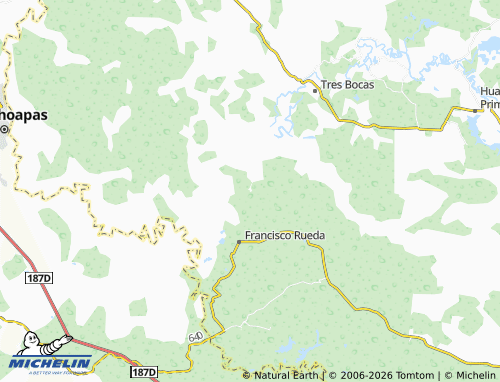 Mappa MICHELIN Central Fournier Primera Sección - ViaMichelin