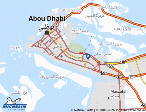 Mappa MICHELIN Habbat al-Za'faran 42 - ViaMichelin