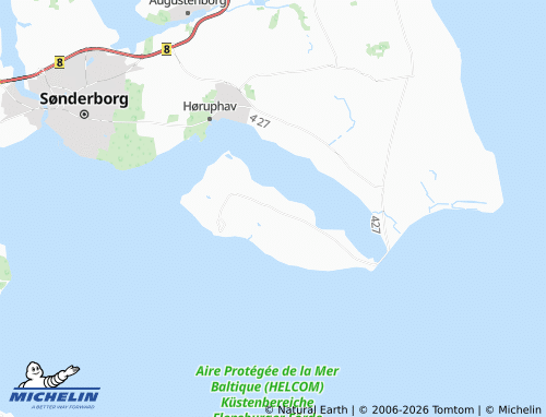 MICHELIN Kongshoved map - ViaMichelin
