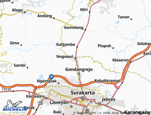 Mapa MICHELIN Jeron - ViaMichelin