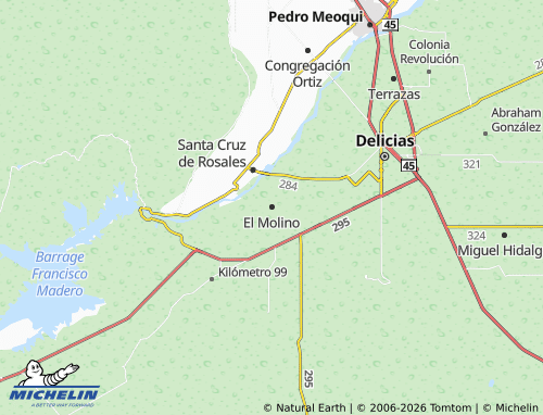 MICHELIN El Molino map - ViaMichelin