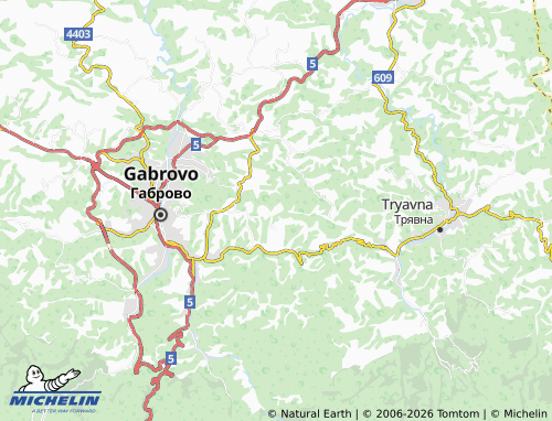 MICHELIN-Landkarte Iztochnik - ViaMichelin
