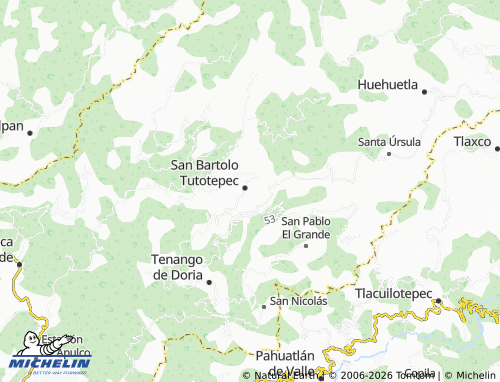 MICHELIN Los Reyes map - ViaMichelin