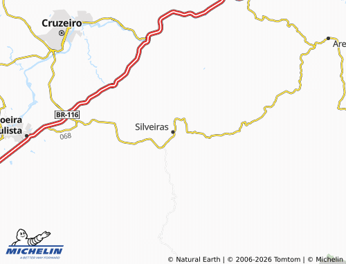 Mappa MICHELIN Silveiras - ViaMichelin