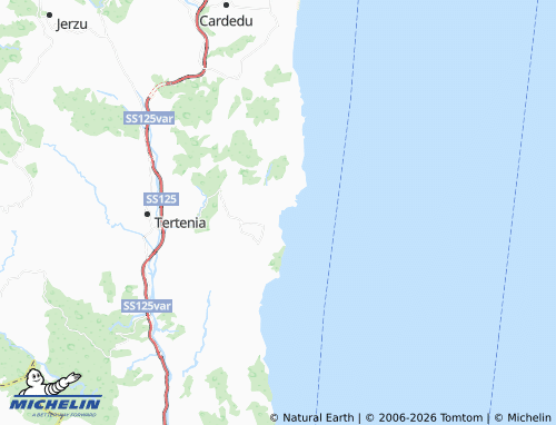 MICHELIN Dispensa map - ViaMichelin