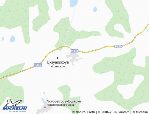MICHELIN-Landkarte Lyubimovo - ViaMichelin