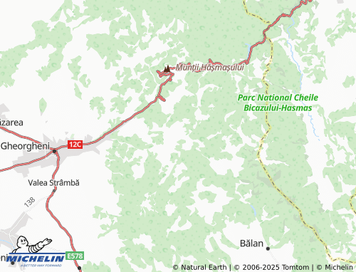 MICHELIN Covacipeter map - ViaMichelin