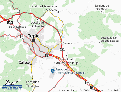MICHELIN Villas del Prado map - ViaMichelin