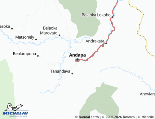 MICHELIN-Landkarte Andapa - ViaMichelin