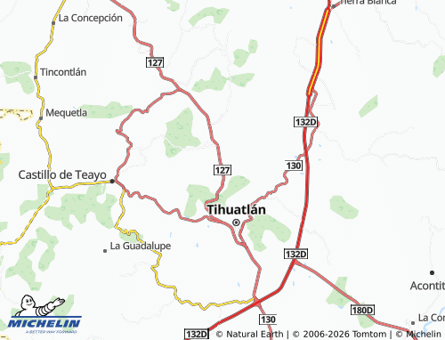 Mapa MICHELIN Las Puentes - ViaMichelin