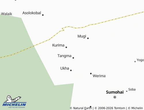 MICHELIN Simeka map - ViaMichelin