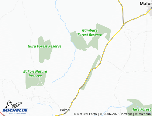 MICHELIN Jargaba map - ViaMichelin
