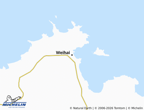 Kaart MICHELIN Weihai - ViaMichelin