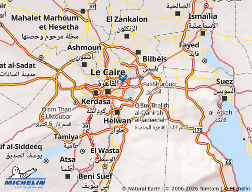 MICHELIN New Cairo map - ViaMichelin