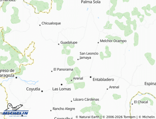 Mapa MICHELIN San Leoncio Jamaya - ViaMichelin