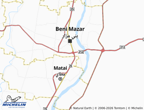 Mappa MICHELIN al-Shaykh Ata - ViaMichelin