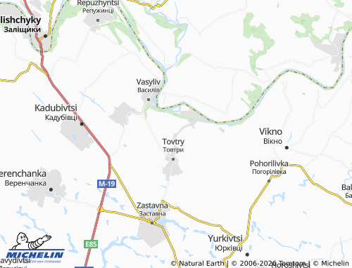 Mappa MICHELIN Doroshivtsi - ViaMichelin