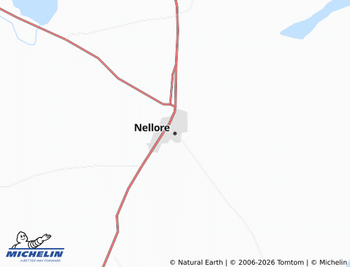 Mappa MICHELIN Nellore - ViaMichelin