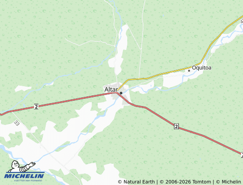MICHELIN De Arriba map - ViaMichelin