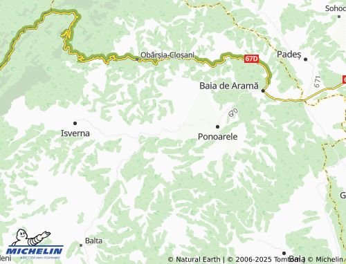 MICHELIN Proitești map - ViaMichelin