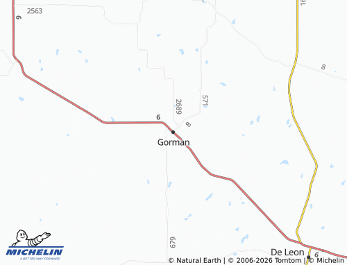 Mappa MICHELIN Gorman - ViaMichelin