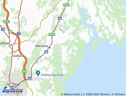 MICHELIN Cokuni map - ViaMichelin