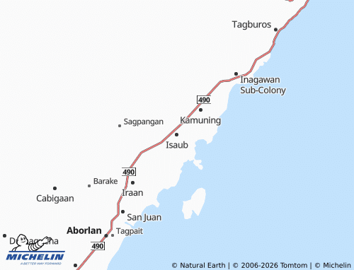 Mapa MICHELIN Isaub - ViaMichelin