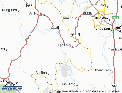 Mapa MICHELIN Khoan Dụ - ViaMichelin