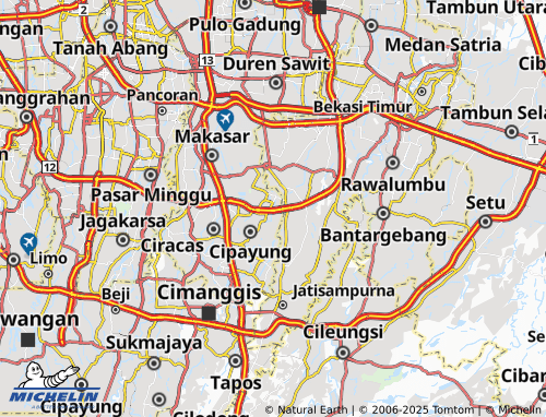 MICHELIN Setu map - ViaMichelin