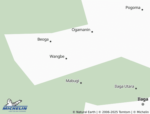 MICHELIN Nanggi map - ViaMichelin