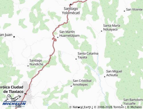 Mappa MICHELIN Santa Cruz Tayata - ViaMichelin
