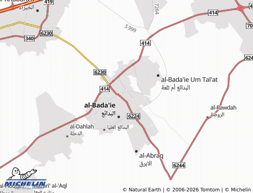 MICHELIN-Landkarte al-'Andalus - ViaMichelin